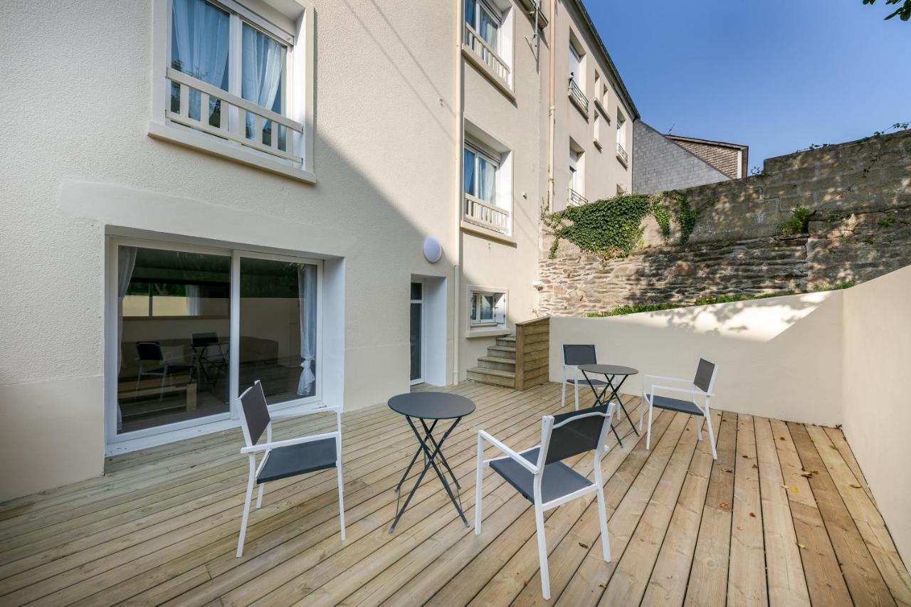 Le Belem : Chambre Spacieuse Avec Sdb Privative, Cuisine Et Salon Partages, Terrasse, Proche Facs Et Centre 布雷斯特 外观 照片